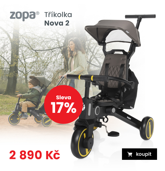 Zopa Tříkolka Nova 2 2023 Foggy Grey