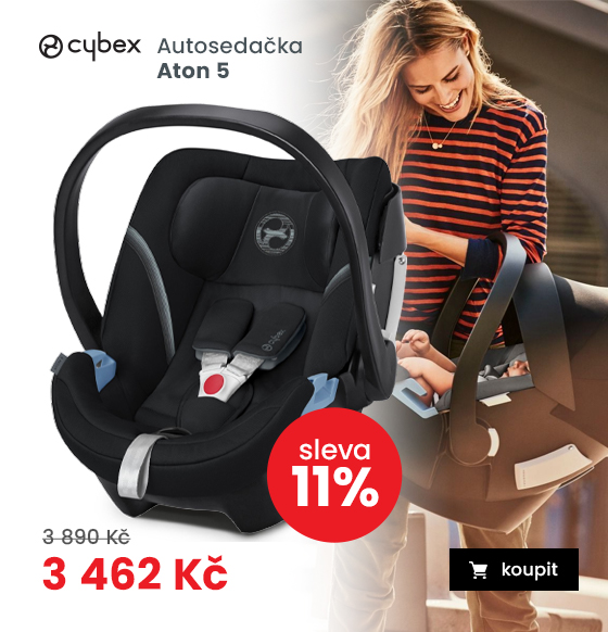 CYBEX Aton 5 autosedačka 2023 Deep black