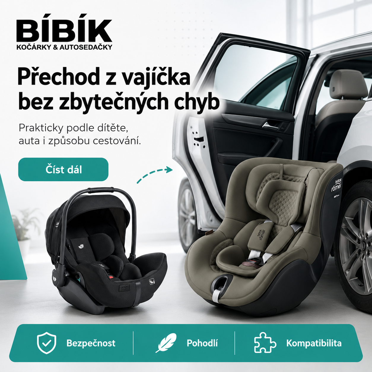Přechod z vajíčka bez zbytečných chyb