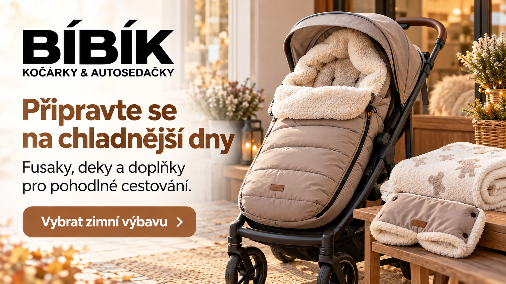 Fusaky, deky a doplňky pro chladnější dny