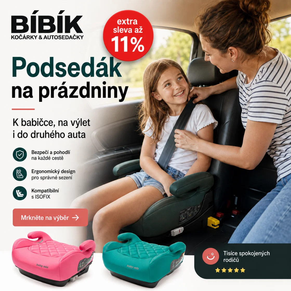 podsedáky na prázdniny