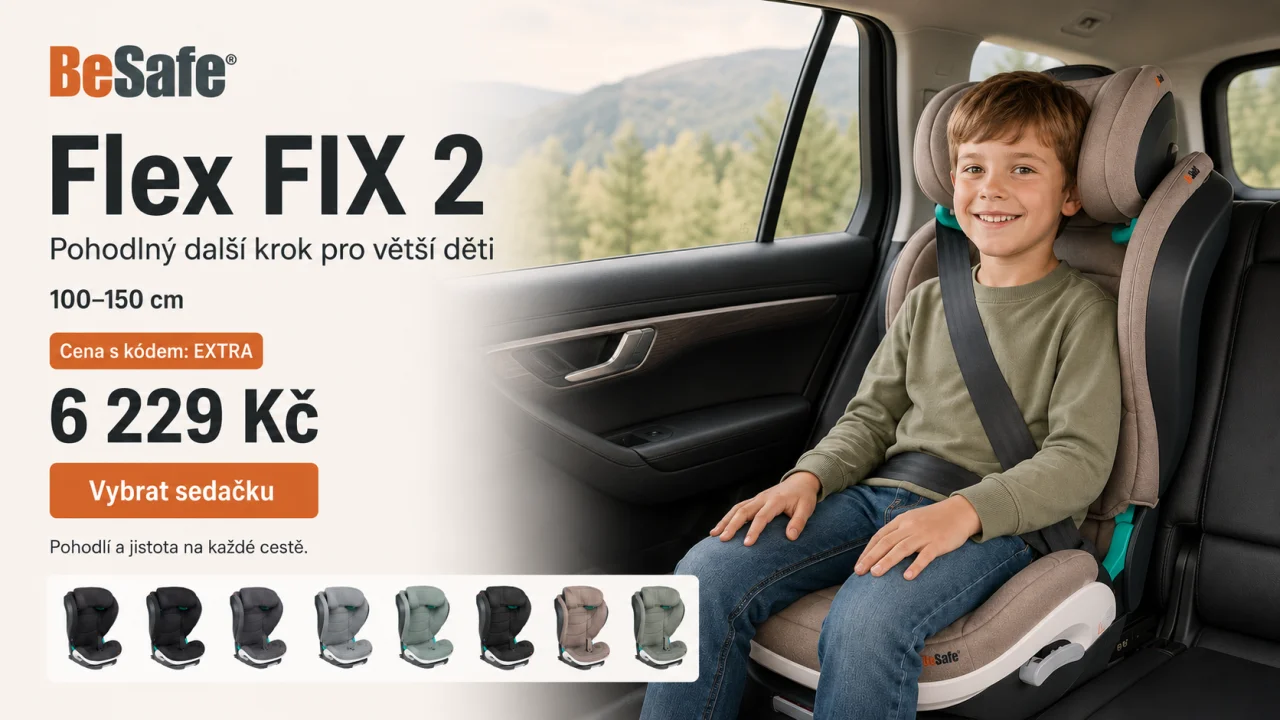 BeSafe Flex FIX 2 dark sand soft breeze