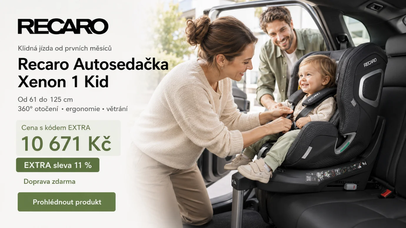 Recaro Autosedačka Xenon 1 Kid 61-125cm