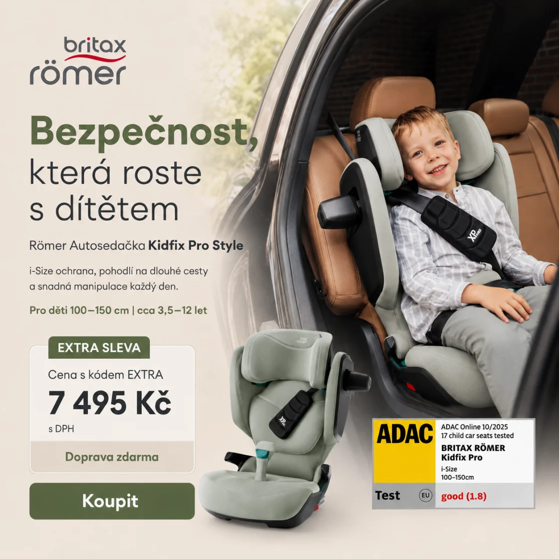 Römer Autosedačka Kidfix Pro Style