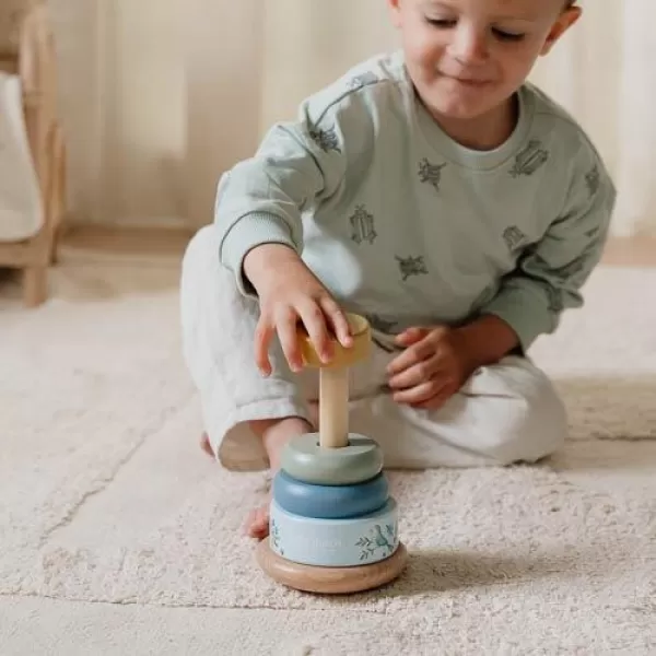 Little Dutch Nasazovací kroužky dřevěné Forest Friends
