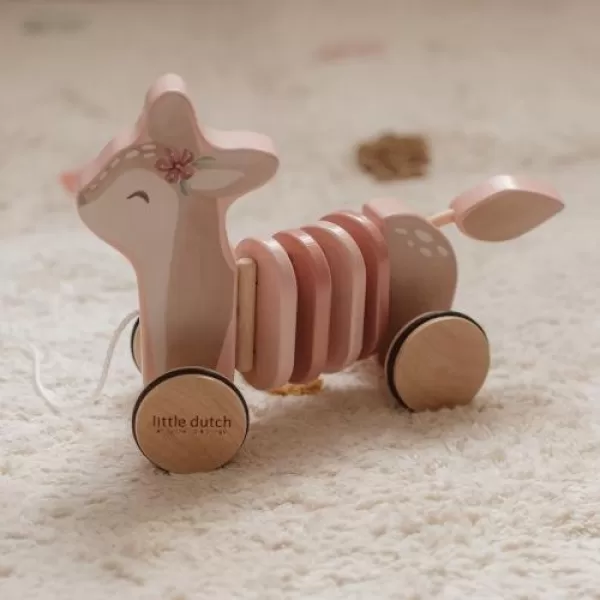 Little Dutch Tahací srnka dřevěná Fairy Garden