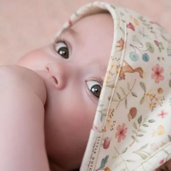 Little Dutch Osuška s kapucí 75x75 cm Fairy Wonders