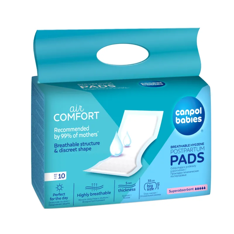 CANPOL BABIES 73/003 Super absorpční poporodní vložky 10 ks