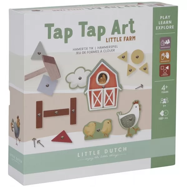 Little Dutch Kreativní sada Tap Tap Farma