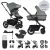 EASYWALKER Kočárek kombinovaný Harvey⁵ XXL AIR + CYBEX Aton B2 i-Size + základna