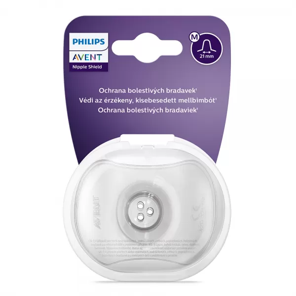 Philips AVENT Chránič bradavek - medium 2 ks + ster.krabička