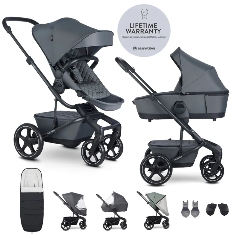 EASYWALKER Set XXL kočárek kombinovaný Harvey⁵ Premium s příslušenstvím