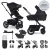 EASYWALKER Kočárek kombinovaný Harvey⁵ XXL AIR + CYBEX Aton B2 i-Size + základna