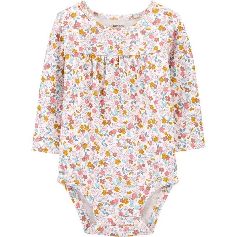 CARTER'S Body dlouhý rukáv Floral