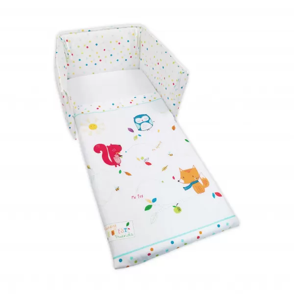 East Coast Tří dílná sada do kolébky - Forest Friends