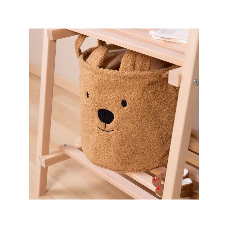 Childhome Koš na hračky Teddy 30x30x30 cm