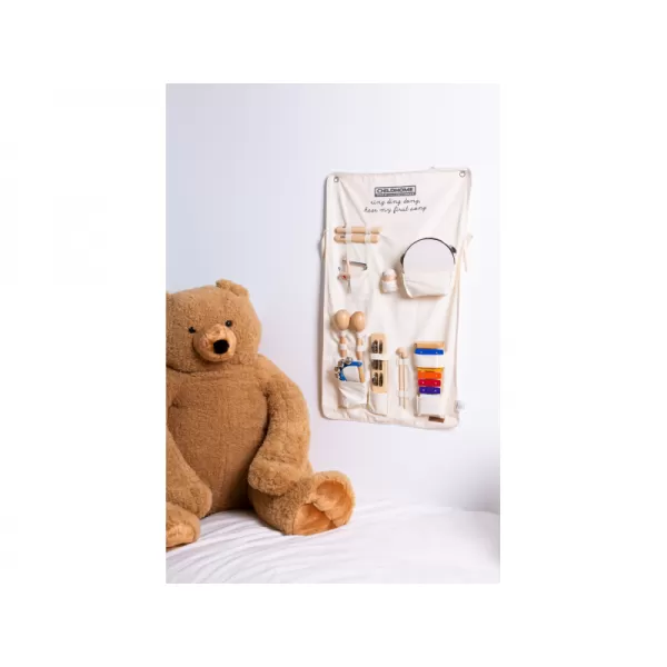 Childhome Sada hudebních nástrojů s organizérem