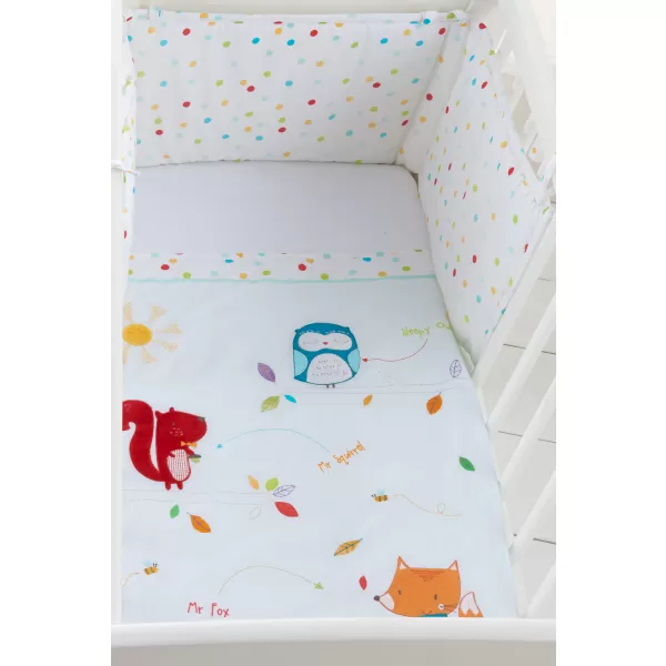 East Coast Tří dílná sada do kolébky - Forest Friends