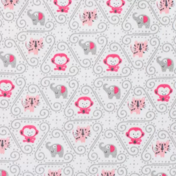 New Baby 3-dílná bavlněná kojenecká souprava Kiddy bílo-růžová