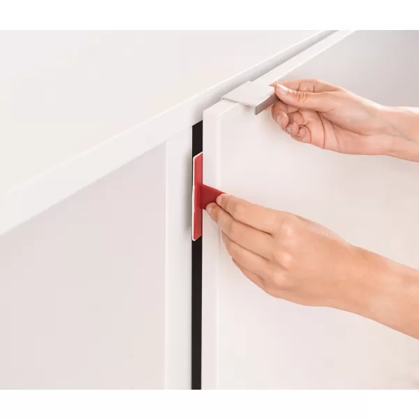 Reer Zámek na dvoukřídlá dvířka bílý