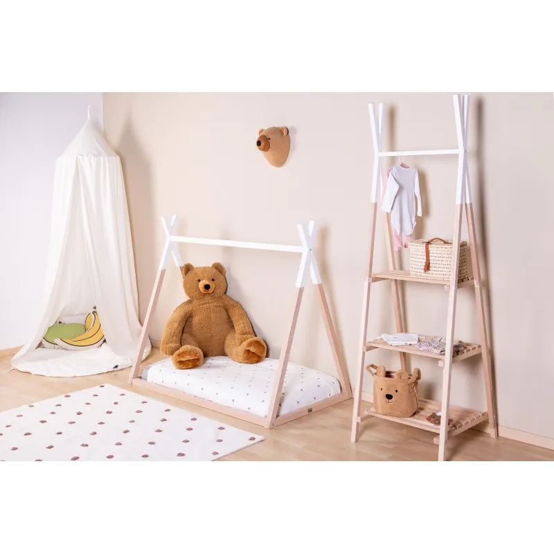 Childhome Koš na hračky Teddy 25x20x20 cm