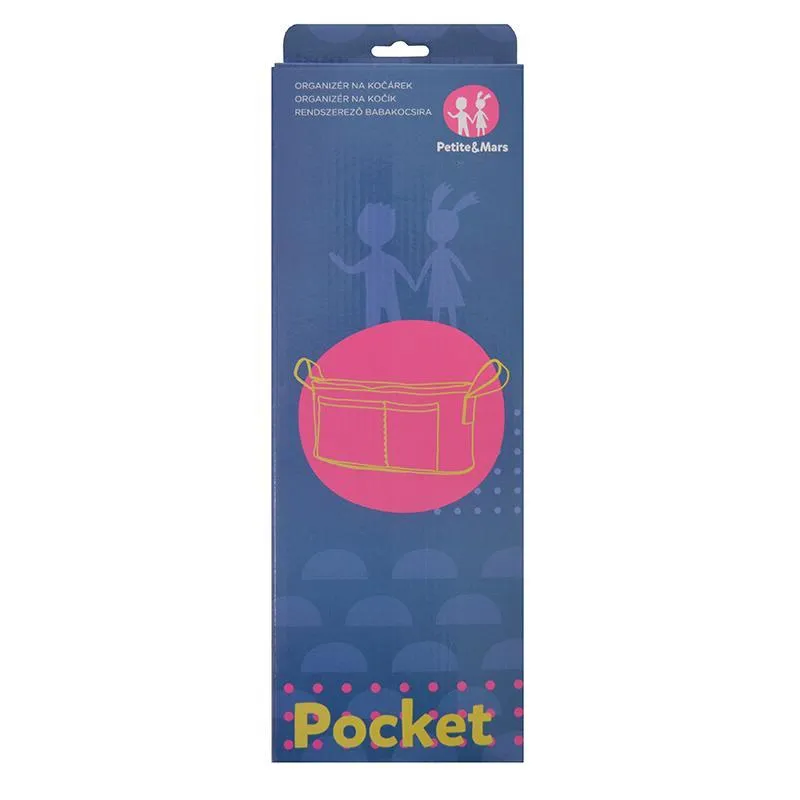 Petite&mars Organizér na kočárek Pocket