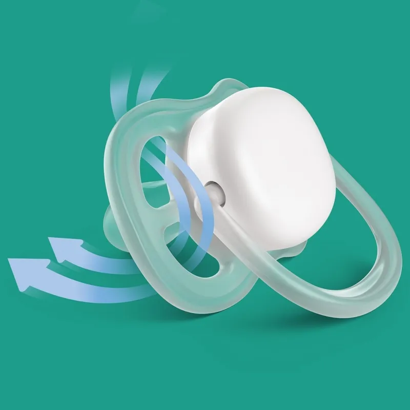 Philips AVENT Šidítko Ultra air Text 6-18m, 2 ks