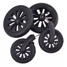 Petite&mars Sada 4 nafukovacích koleček ke kočárku Street+