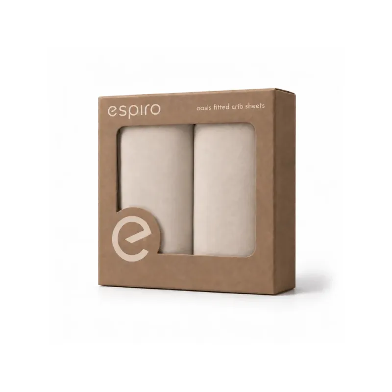 Espiro Oasis prostěradla do postýlky 2ks