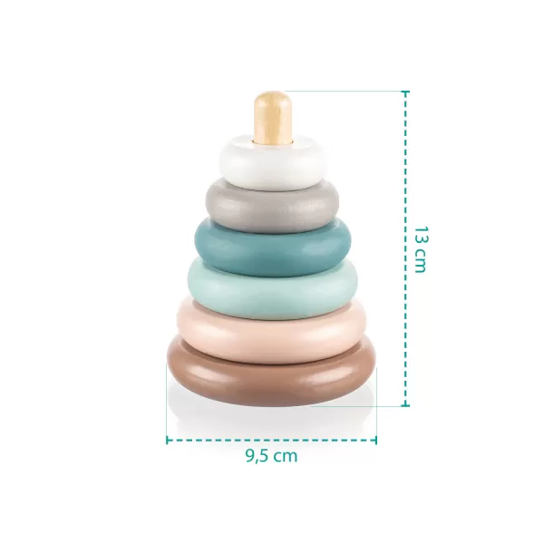 Zopa Dřevěné nasazovací kroužky