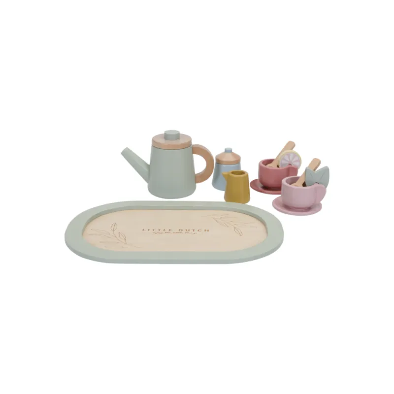 Little Dutch Čajový set dřevěný