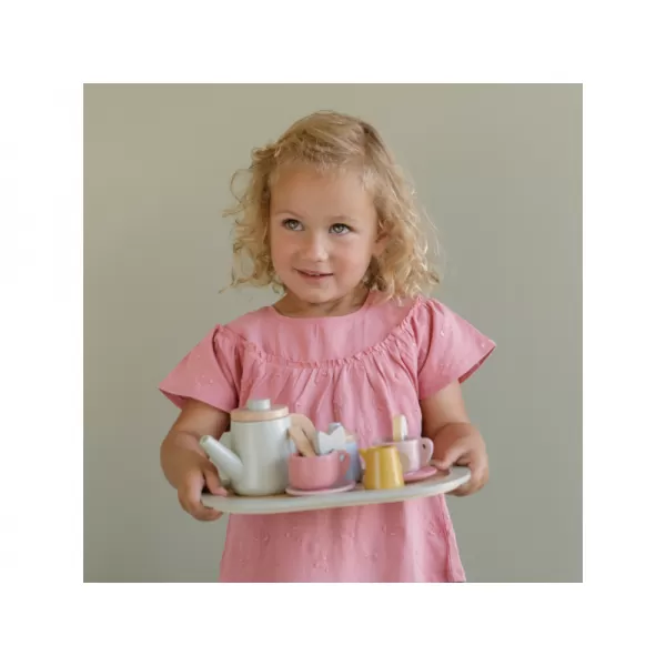 Little Dutch Čajový set dřevěný