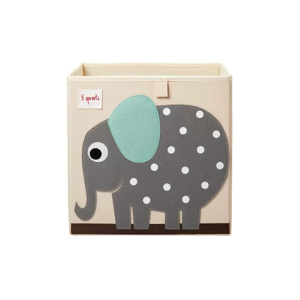 3 SPROUTS Úložný box Elephant Gray