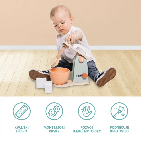 Zopa Dřevěný mixér set, Wood