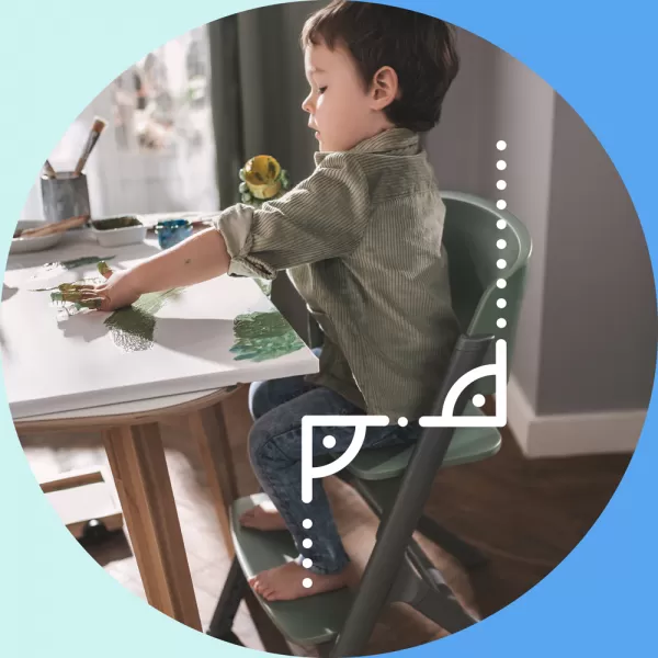 KINDERKRAFT Židlička jídelní 3v1 LIVY