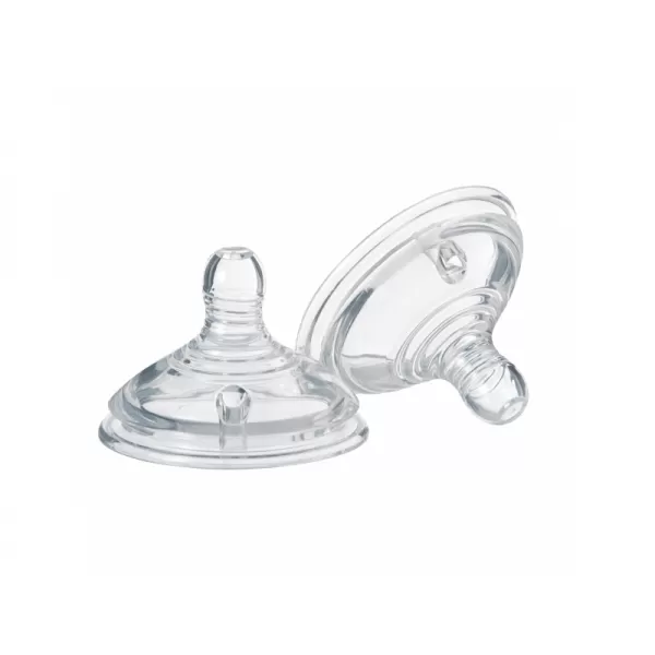 Tommee Tippee Náhradní savičky C2N pomalý průtok 2ks 0m+