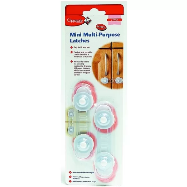 Clippasafe MINI ZÁMEK SKŘÍNĚK - 2ks