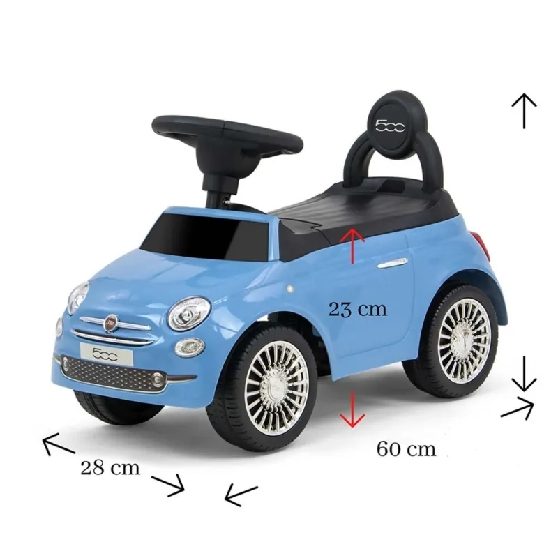 Milly Mally Dětské odrážedlo FIAT modré