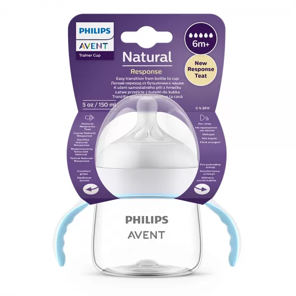 Philips AVENT Lahvička na učení Natural Response 150 ml, 6m+