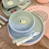 Lässig Cutlery with Silicone Handle 3pcs Happy Fruits