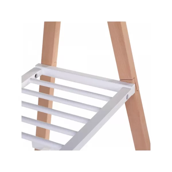 Childhome Postýlka Tipi dřevěná + stojan na oblečení