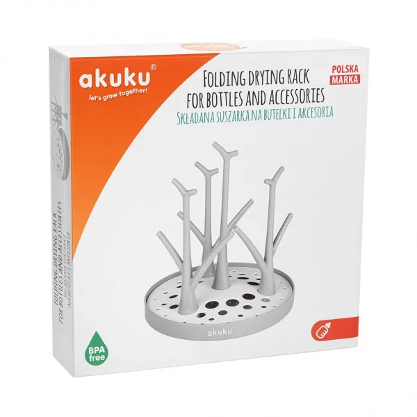 Akuku Univerzální sušička odkapávač na láhve a dudlíky STROMEČKY