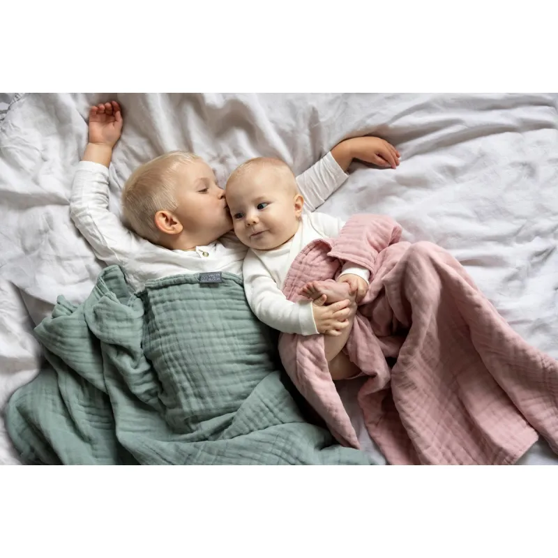 VINTER & BLOOM Deka Layered Muslin Organic Jade Green