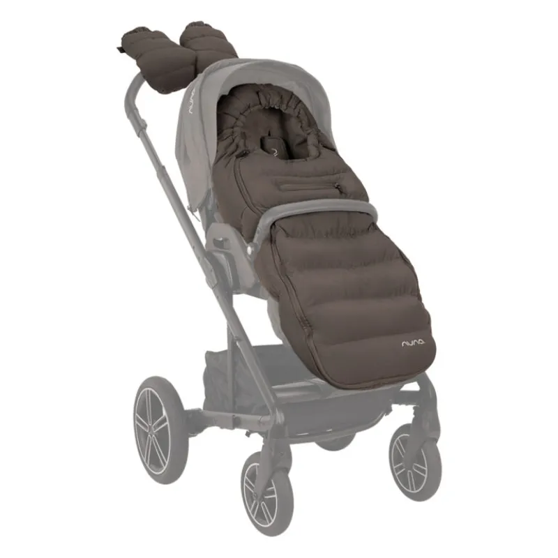 Nuna winter stroller set footmuff & gloves w/bag