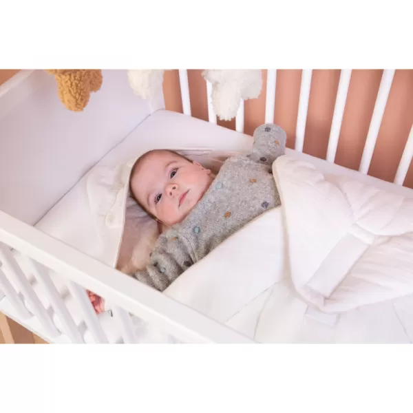 Childhome Postýlka Tipi dřevěná + stojan na oblečení