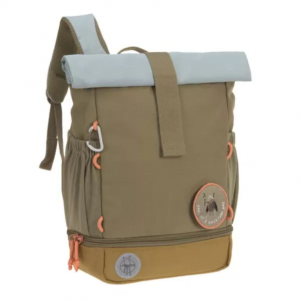 Lässig Mini Rolltop Backpack Nature