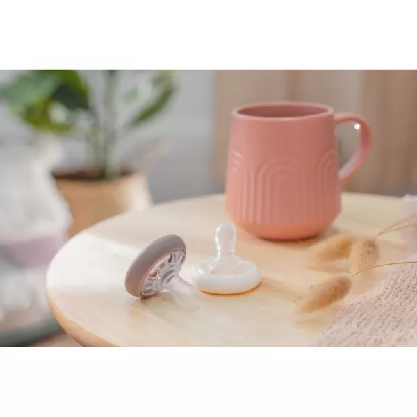 Tommee Tippee Šidítko C2N silikon Natural Chestnut 2ks 0-6m