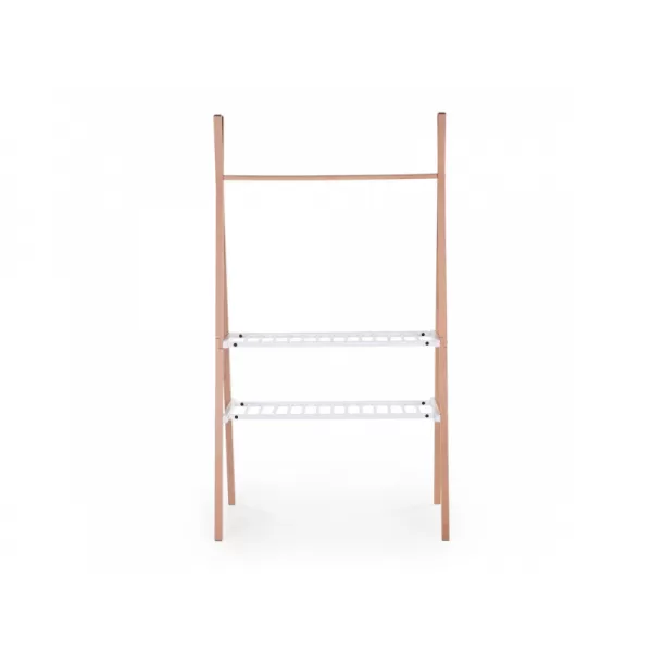 Childhome Postýlka Tipi dřevěná + stojan na oblečení