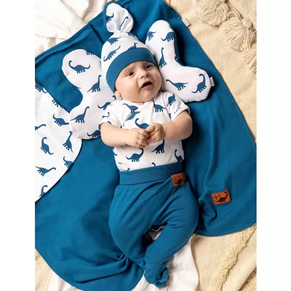 Nicol Kojenecká bavlněná čepička-šátek Ivo