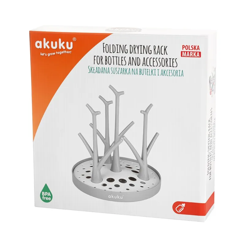 Akuku Univerzální sušička odkapávač na láhve a dudlíky STROMEČKY